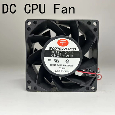 พลาสติก PBT CPU DC Fan Ball Bearing / Sleeve Bearing 2.4W CPU พัดลมเย็น